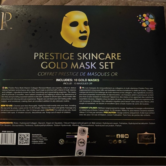 Prestige Skincare Gold Mask Set - Picture 2 of 3